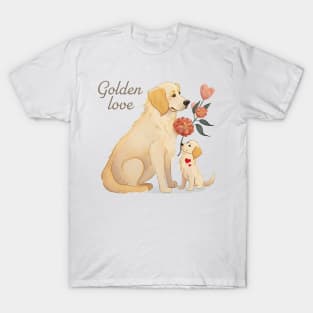 A Golden Gift of Love on Mother's Day T-Shirt